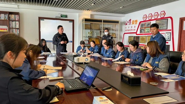 防詐專題講座走進求精，警企共筑“防騙墻”