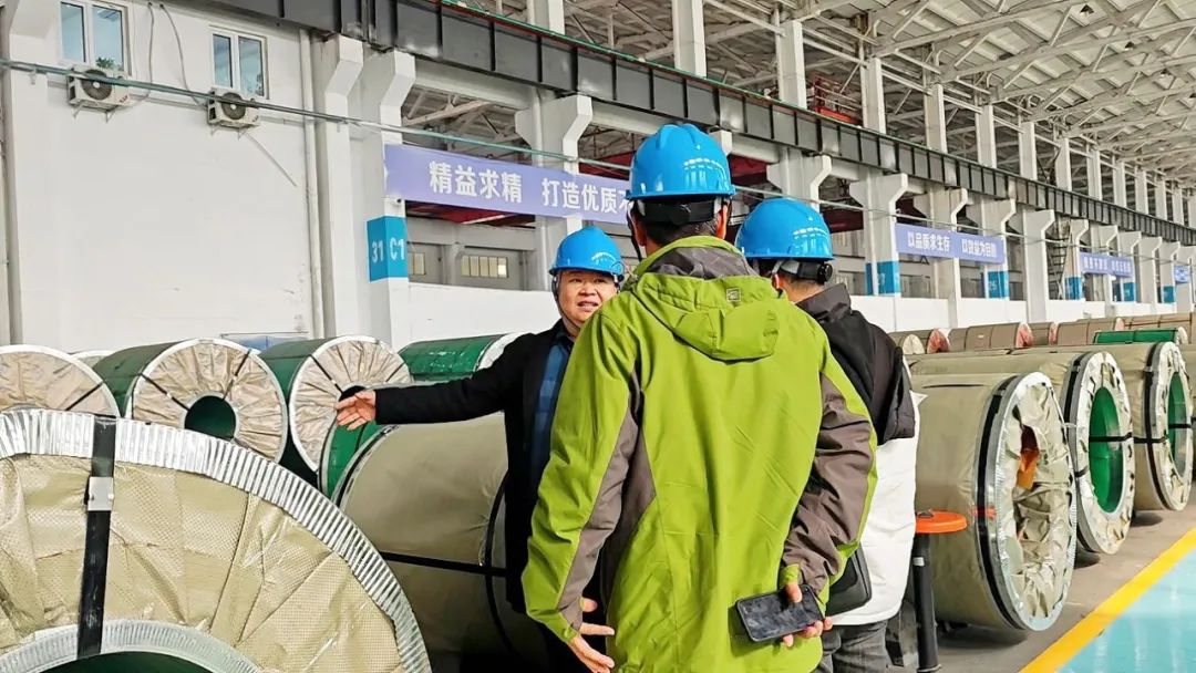 柬埔寨友人來求和不銹鋼考察，共探合作新機遇